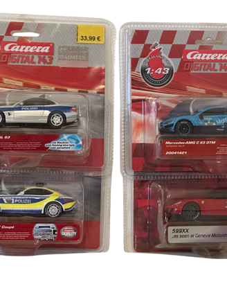 Carrera DIGITAL 143 – Mercedes AMG, Polizia, 599XX