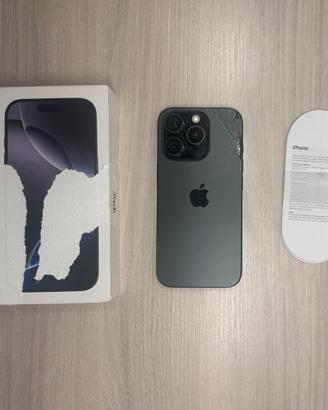 iPhone 16 Pro 256GB Titanio Nero Leggi BENE