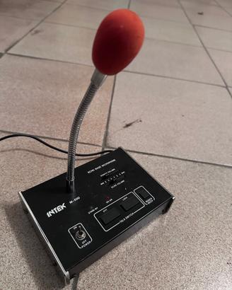 Microfono per CB baracchino Intek M-500
