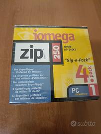 Dischi iomega Zip 250 nuovi