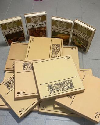 collezione di vinili di musica classica