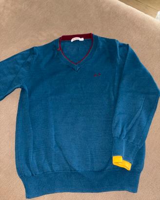 Maglioncino bambino in cotone Sun68, taglia 4 anni