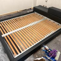 Letto matrimoniale FLOU PARTY design Carlo Colombo