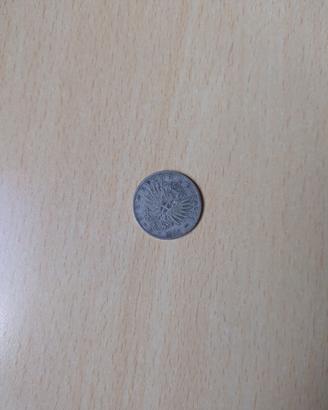Moneta 1 lira argento 83% del 1902