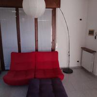 Lampada ikea ad arco con lampadario abbinato