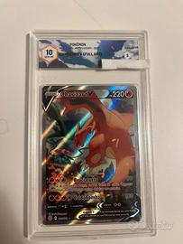 carta Charizard V astri lucenti 154 ita graad 10