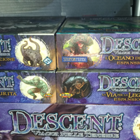 Gioco da tavolo con espansioni Descent prima ed