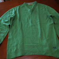 Maglione RIFLE verde oliva misto lana mis. XL Usat