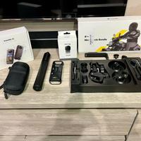 Insta360 X4 + scheda + vari accessori + garanzia