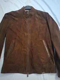 Giacca Massimo Dutti pelle scamosciata Nuova