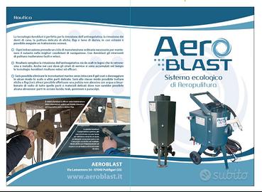 Sabbiatrice professionale aeroblast