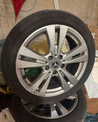 Cerchi mercedes a stella + gomme