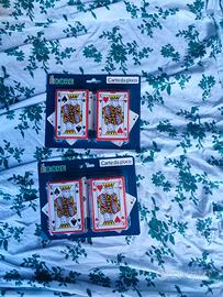 Gioco carte ancora nuove approfittate  ultimi pezz