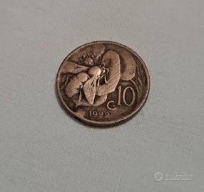 Moneta 10 centesimi  1922