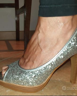 2 pellicciotti e scarpa donna