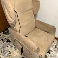 Poltrona Mondoflex con movimento elettrico