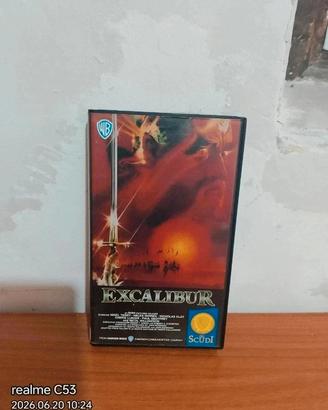 VHS del film Excalibur del 1981
