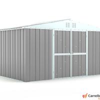 Box lamiera deposito Acciaio 403x269 grigio chiaro