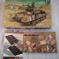 AFV CLUB Valentine mk.II AF35185, AF35264, AF35197