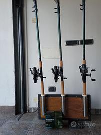 CANNA DA PESCA CON  MULINELLO SHIMANO BAITRUNNER