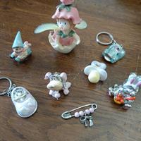 8 Piccoli oggetti per bomboniere 