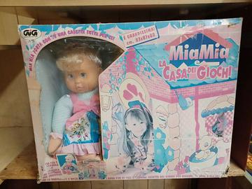 Bambola vintage mia mia e la casa dei giochi gig