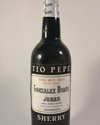 Tio Pepe Gonzalez Byass Jerez Sherry 75cl  17,5%