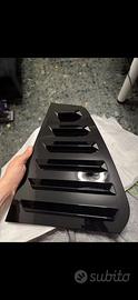 Deflettori finestrini Golf 7 7.5 nero lucido