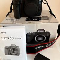 Canon 6d mark II con scatola (circa 10.000 scatti)