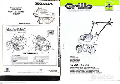 Motozappa honda G Z3