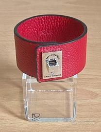 Karl Lagerfeld bracciale unisex in vera pelle orig