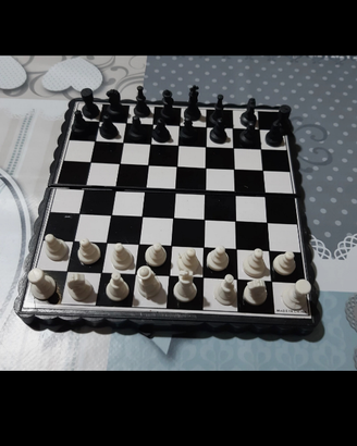 Gioco degli Scacchi da viaggio - vintage anni '80