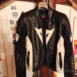 giacca moto come nuova taglia 48