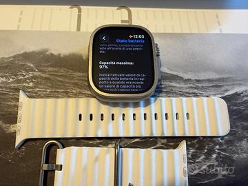 Apple Watch Ultra 2 - Titanio Naturale - OceanBand