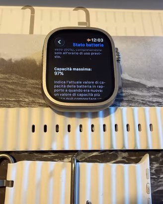 Apple Watch Ultra 2 - Titanio Naturale - OceanBand