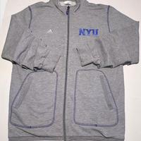 Felpa Adidas Grigia x NYU - Taglia M Unisex Ottime