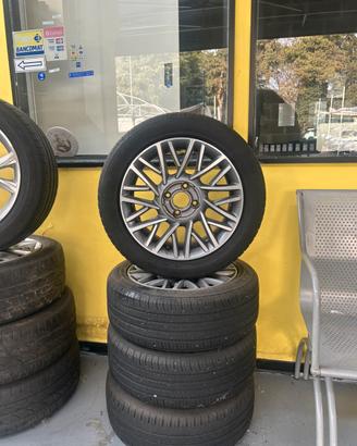 Cerchi gommati fiat 500