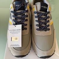 Scarpe sneakers U.S. Polo Assn. grigie nuove