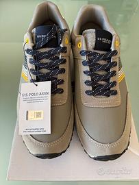 Scarpe sneakers U.S. Polo Assn. grigie nuove