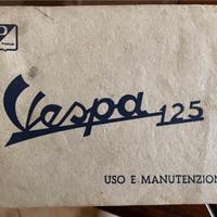 Libretto uso e manutenzione vespa