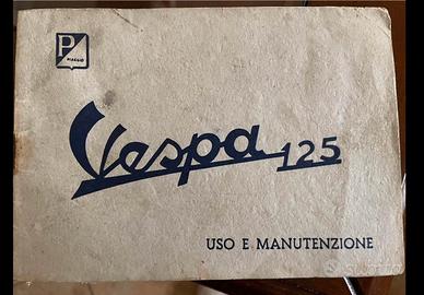 Libretto uso e manutenzione vespa