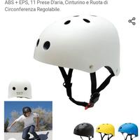 Casco OXELO Bambino bianco taglia S  50-54 cm