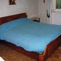 Letto matrimoniale modernariato in palissandro