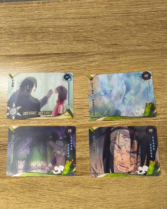 Lotto carte Naruto Kayou rarità HR