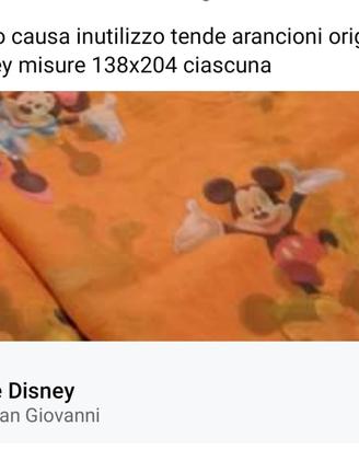 Coppia di tende Disney