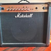 amplificatore Marshall MG30CFX  con pedaliera 