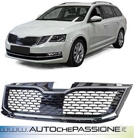 Griglia cromata Skoda Octavia 5E Facelift 17-20
