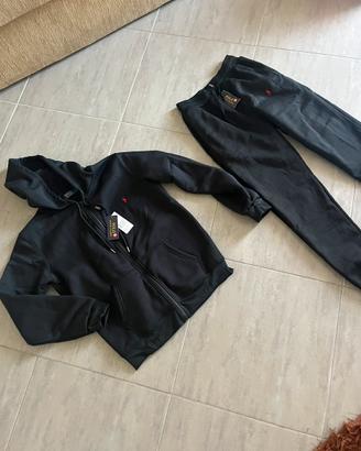 tuta Polo Ralph Lauren nera taglia M