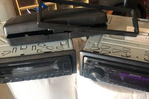 2 autoradio Pioneer e kenwood