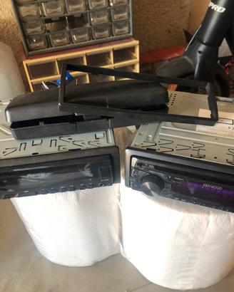 2 autoradio Pioneer e kenwood